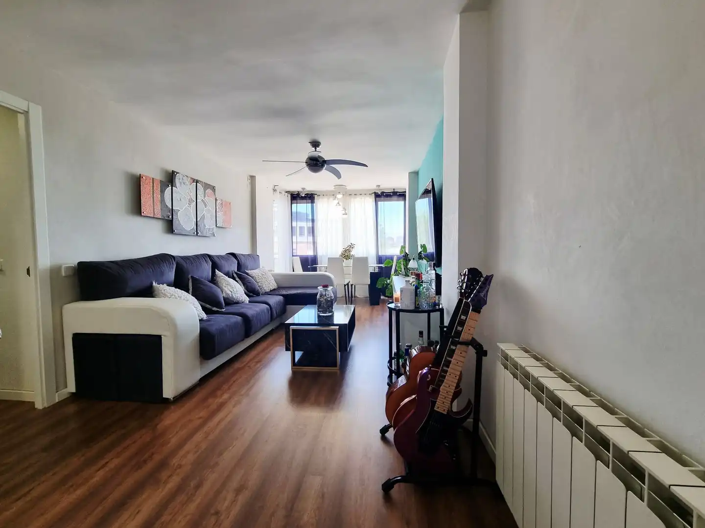 Wohnzimmer von Wohnung zum Verkauf in Fuenlabrada mit Klimaanlage, Heizung und Terrasse