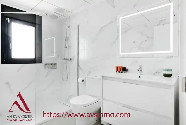 Baño de Casa o chalet de alquiler en San Pedro del Pinatar con Aire acondicionado, Terraza y Piscina