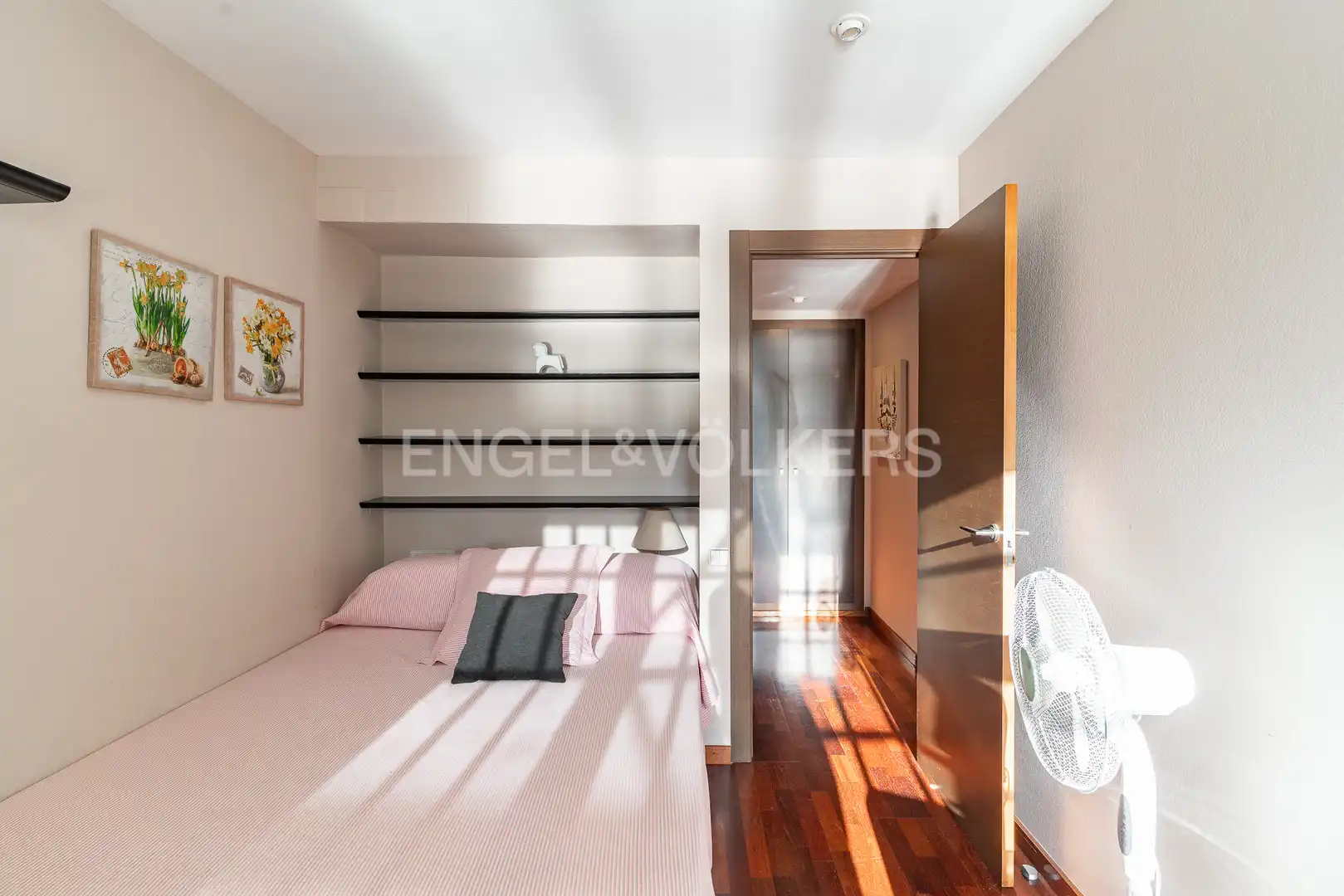 Bedroom of Flat for rent in Caldes d'Estrac  with Air Conditioner, Heating and Private garden