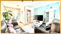 Living room of Flat for sale in Terrassa  with Heating, Parquet flooring and Terrace