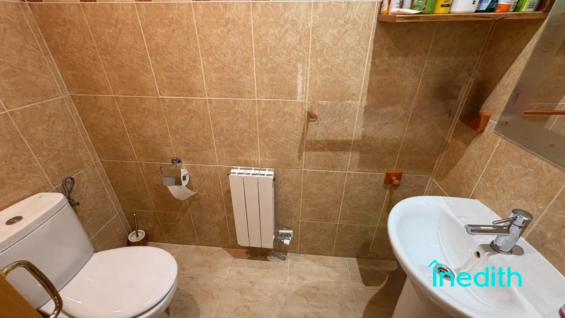 Bany de Casa o xalet en venda en Cunit amb Aire condicionat, Calefacció i Jardí privat