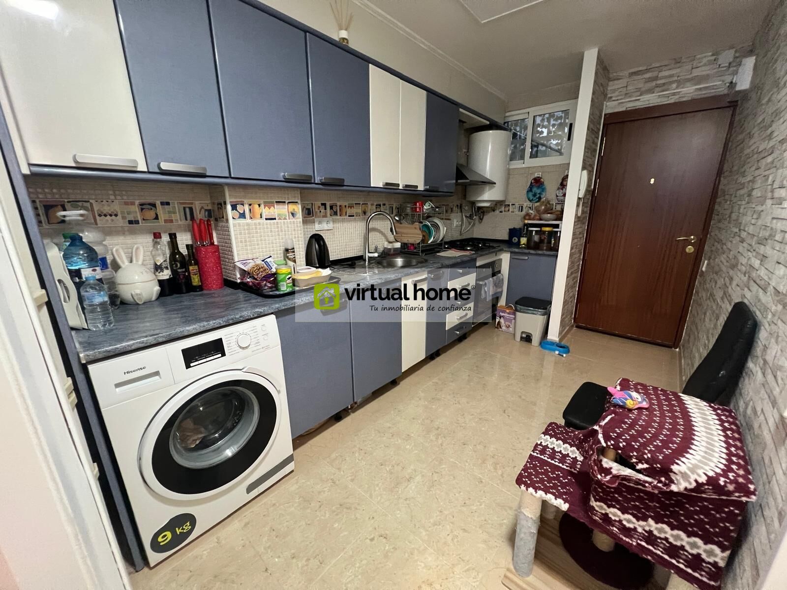 Kitchen of Apartment for sale in Benidorm  with Air Conditioner and Community pool