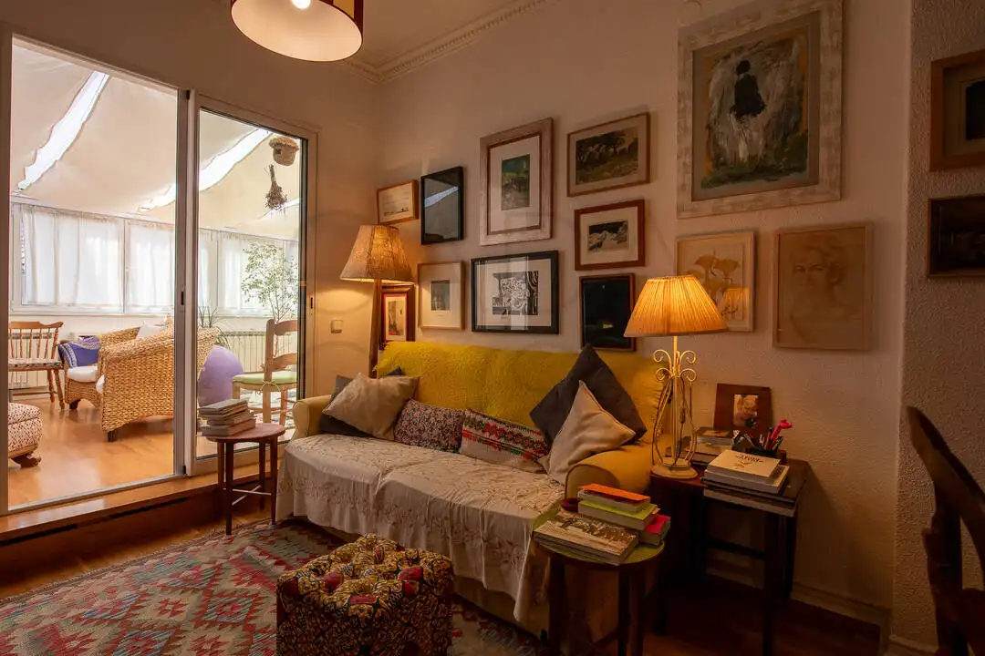 Sala de estar de Piso en venta en Santander con Calefacción y Terraza