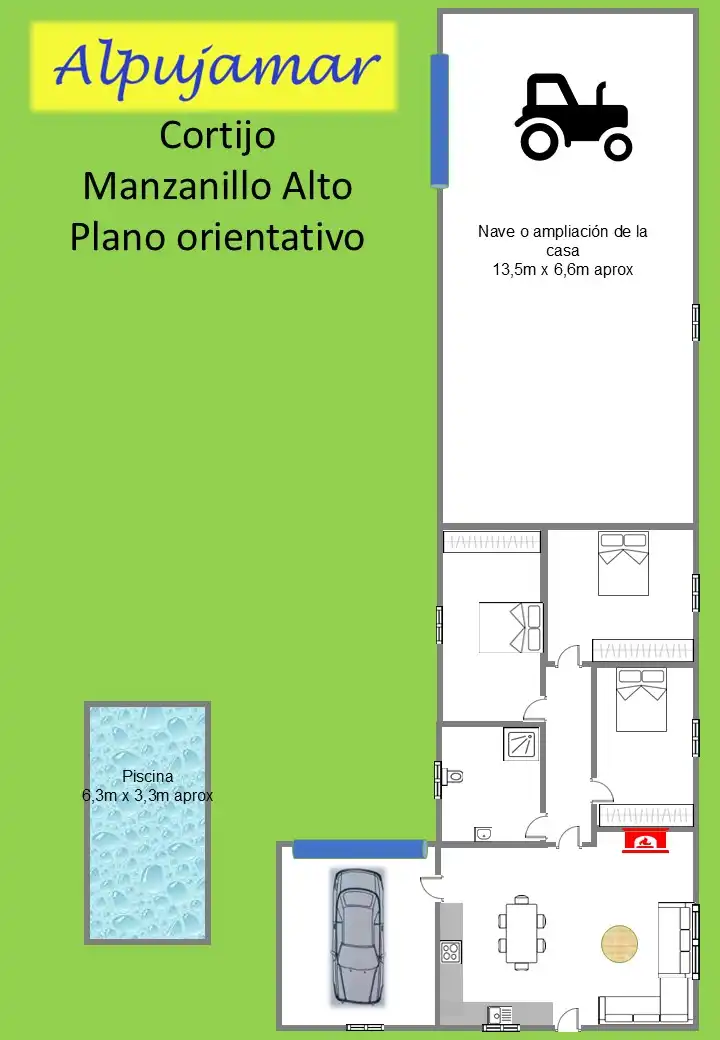 Casa o xalet en venda en Murtas amb Jardí privat, Terrassa i Piscina