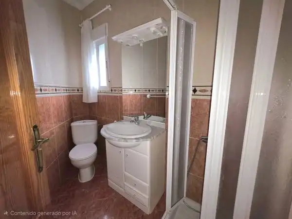 Bathroom of Flat for sale in Pulpí  with Air Conditioner, Furnished and Washing machine