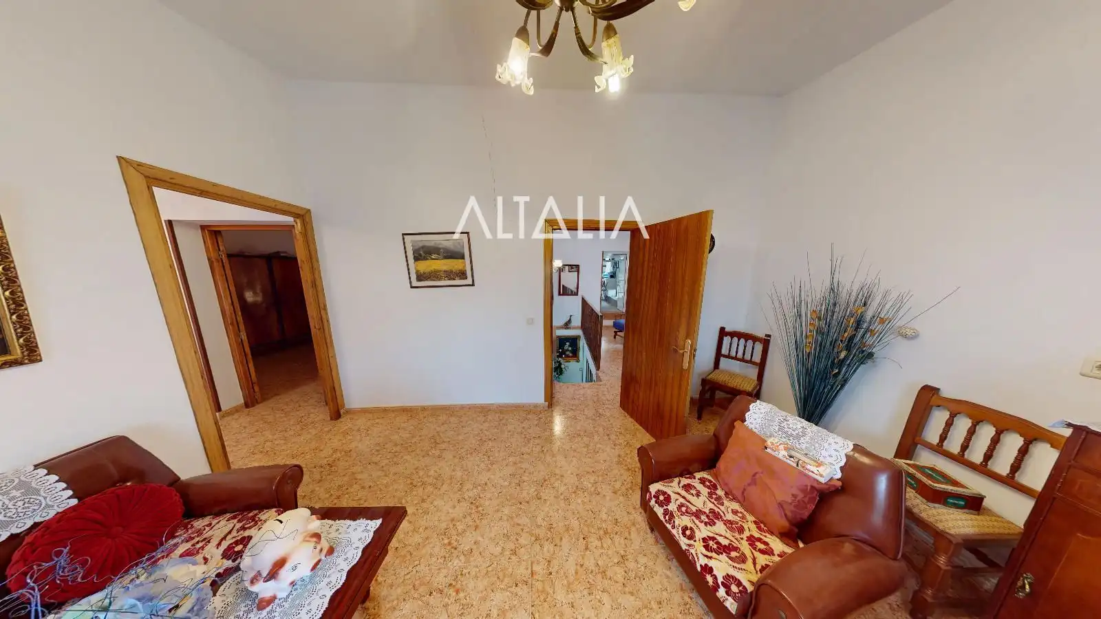 Wohnzimmer von Haus oder Chalet zum Verkauf in Horcajo de Santiago mit Heizung