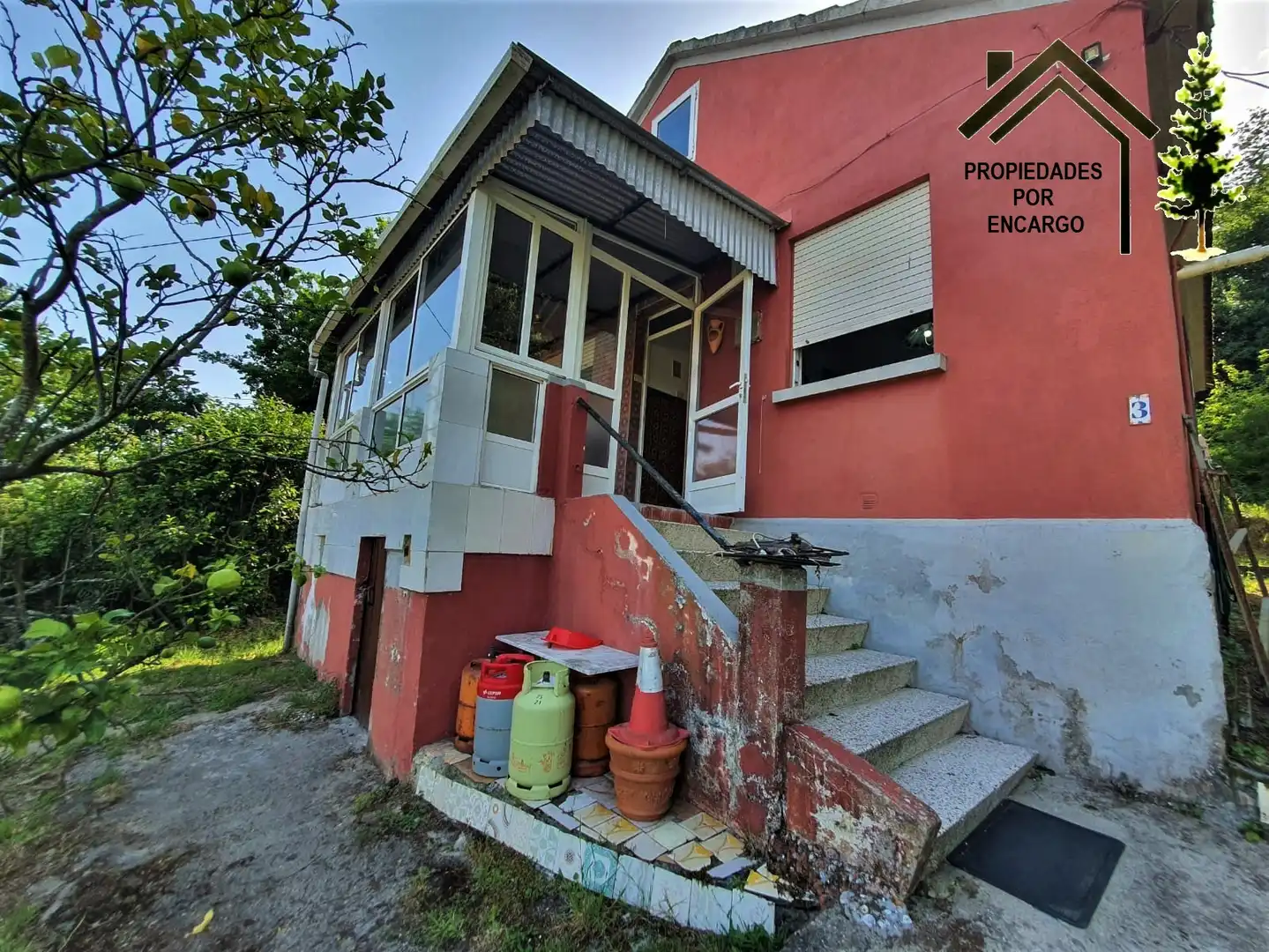Vista exterior de Casa o chalet en venta en Cangas  con Jardín privado y Trastero