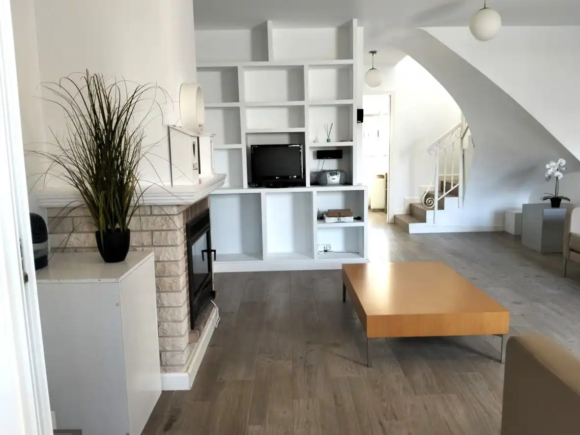 Sala d'estar de Casa o xalet de lloguer en Santa Pola amb Aire condicionat, Calefacció i Terrassa
