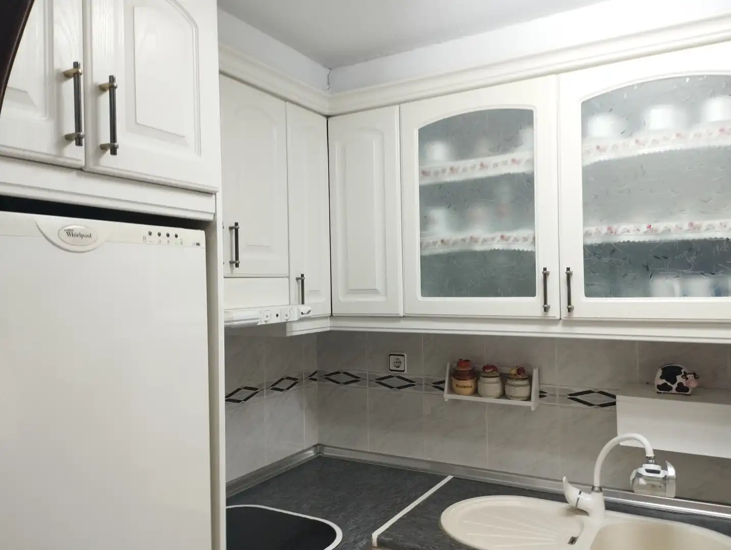 Küche von Wohnung zum Verkauf in Zaragoza mit Heizung, Terrasse und Möbliert