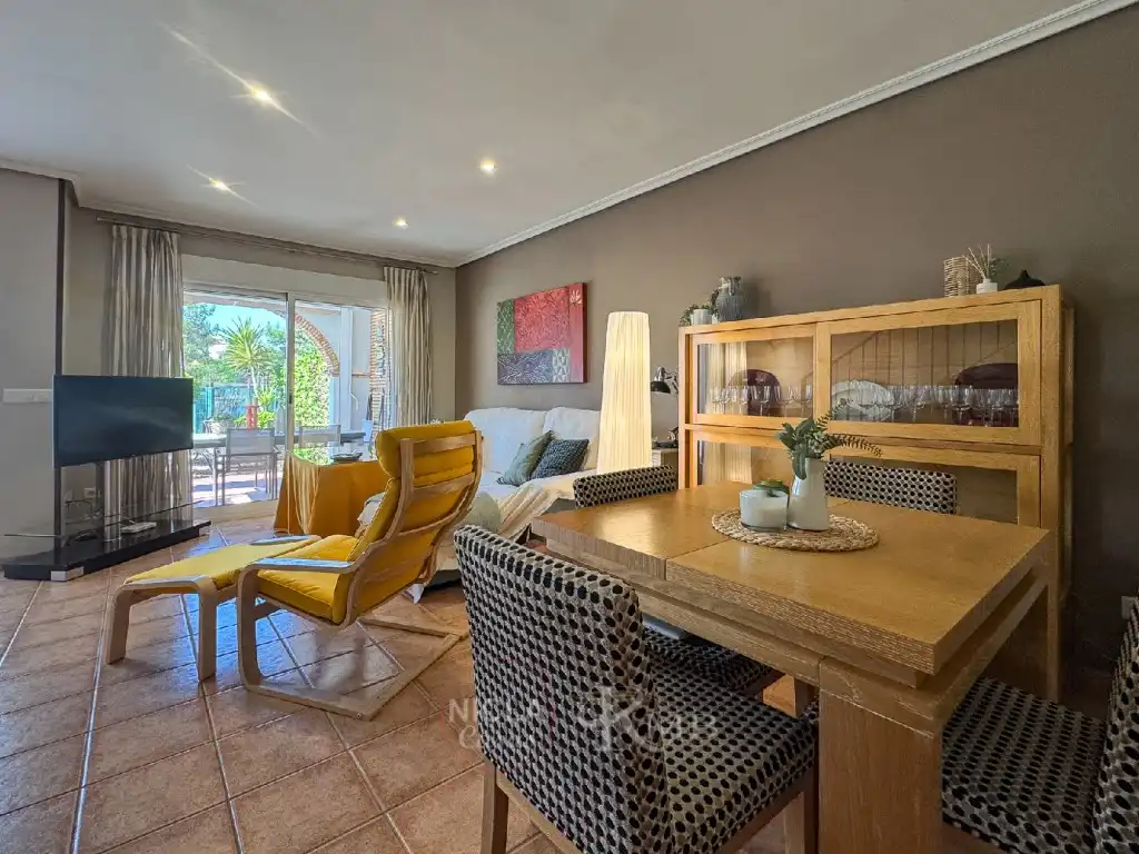 Dining room of Duplexes for sale in Vera  with Air Conditioner, Terrace and Balcony