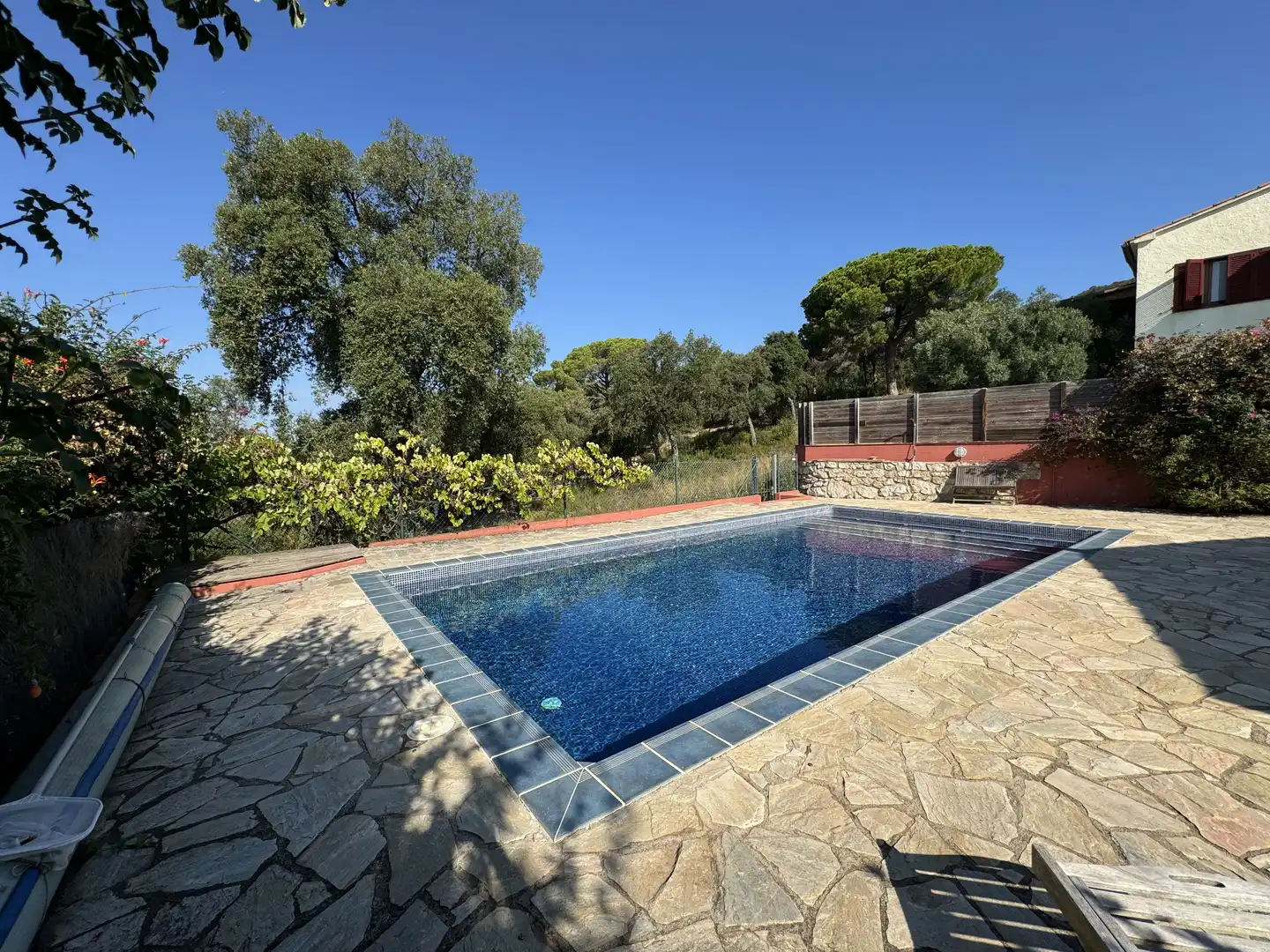Piscina de Casa o xalet en venda en Santa Cristina d'Aro amb Calefacció, Jardí privat i Terrassa