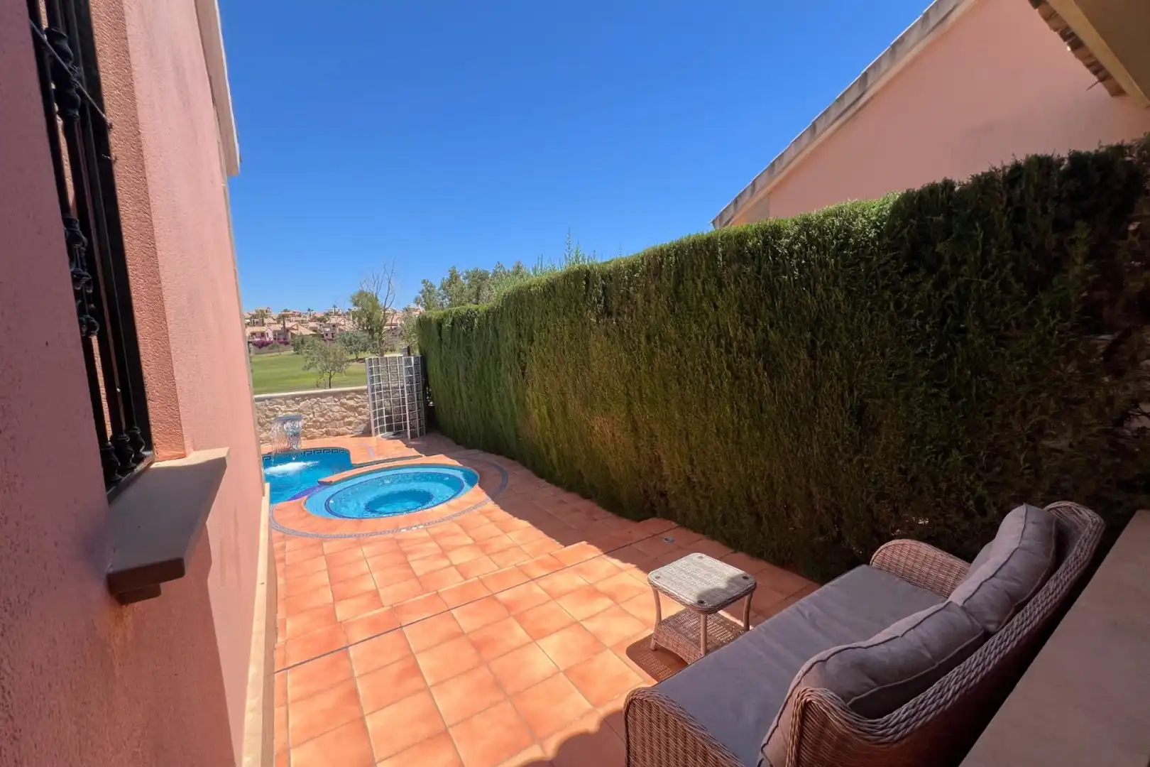 Jardín de Casa o chalet en venta en Algorfa con Aire acondicionado, Calefacción y Jardín privado