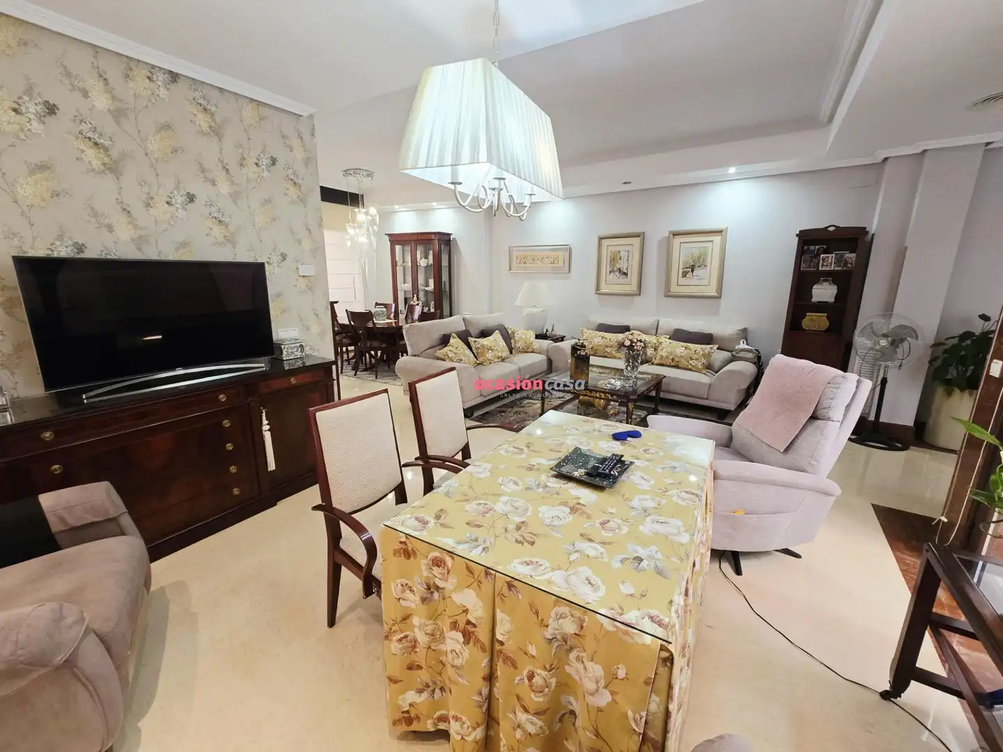 Sala de estar de Casa o chalet en venta en Pozoblanco con Aire acondicionado, Calefacción y Jardín privado