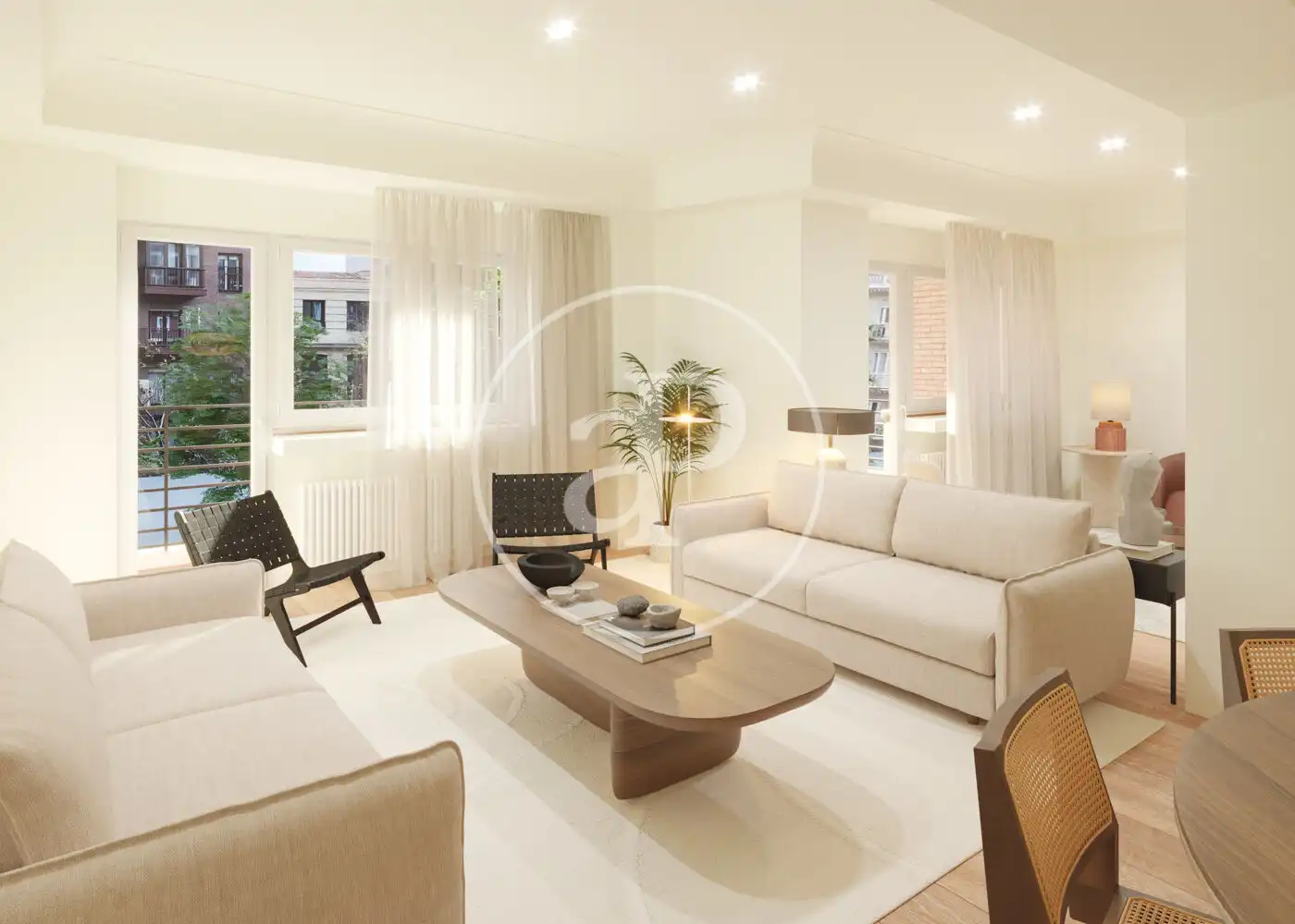 Sala de estar de Piso en venta en Madrid con Aire acondicionado, Calefacción y Terraza