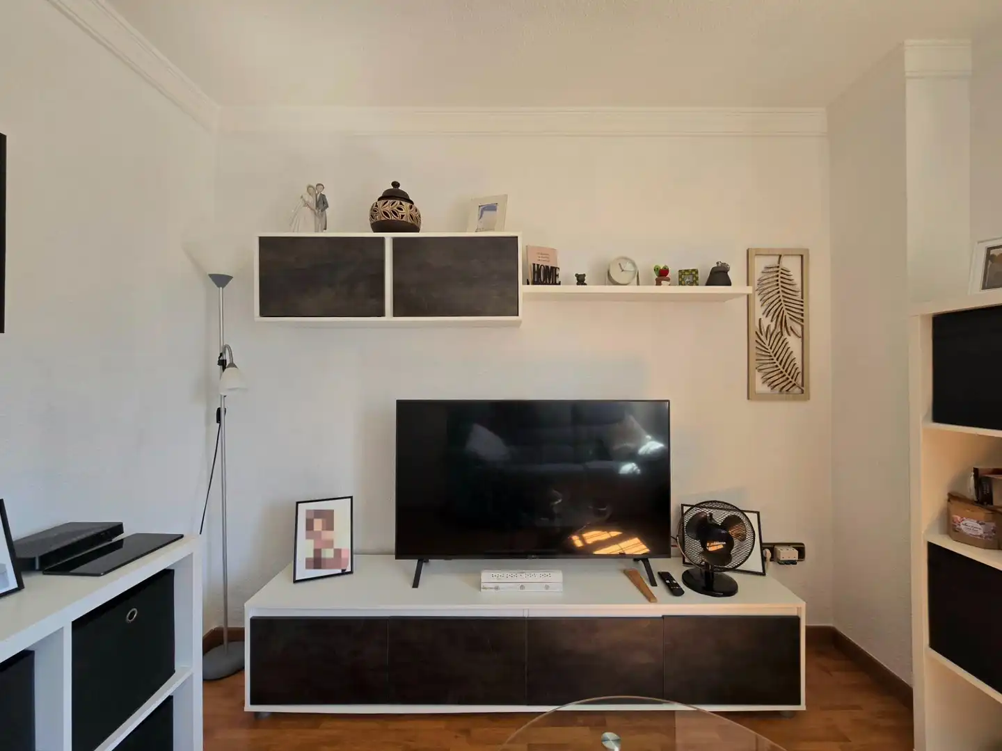 Wohnzimmer von Wohnung zum Verkauf in Torremolinos mit Klimaanlage, Parkett und Terrasse