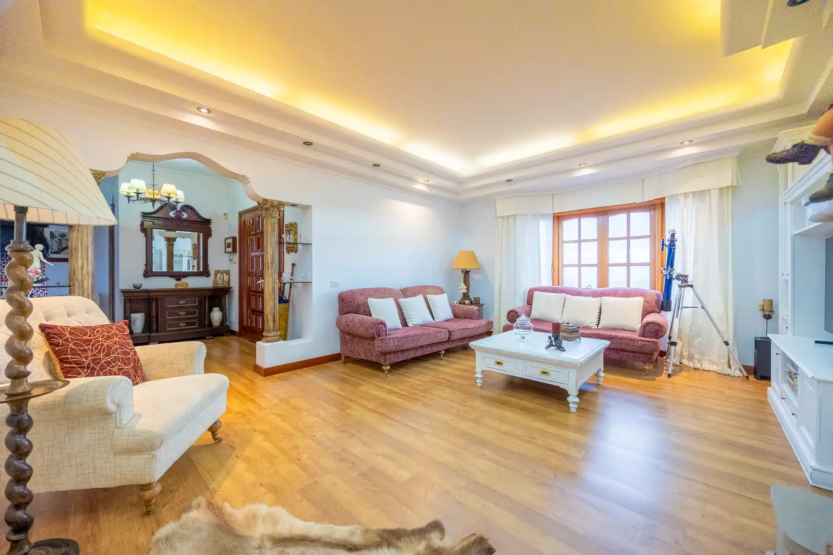Sala de estar de Casa o chalet en venta en Arucas con Calefacción, Jardín privado y Terraza