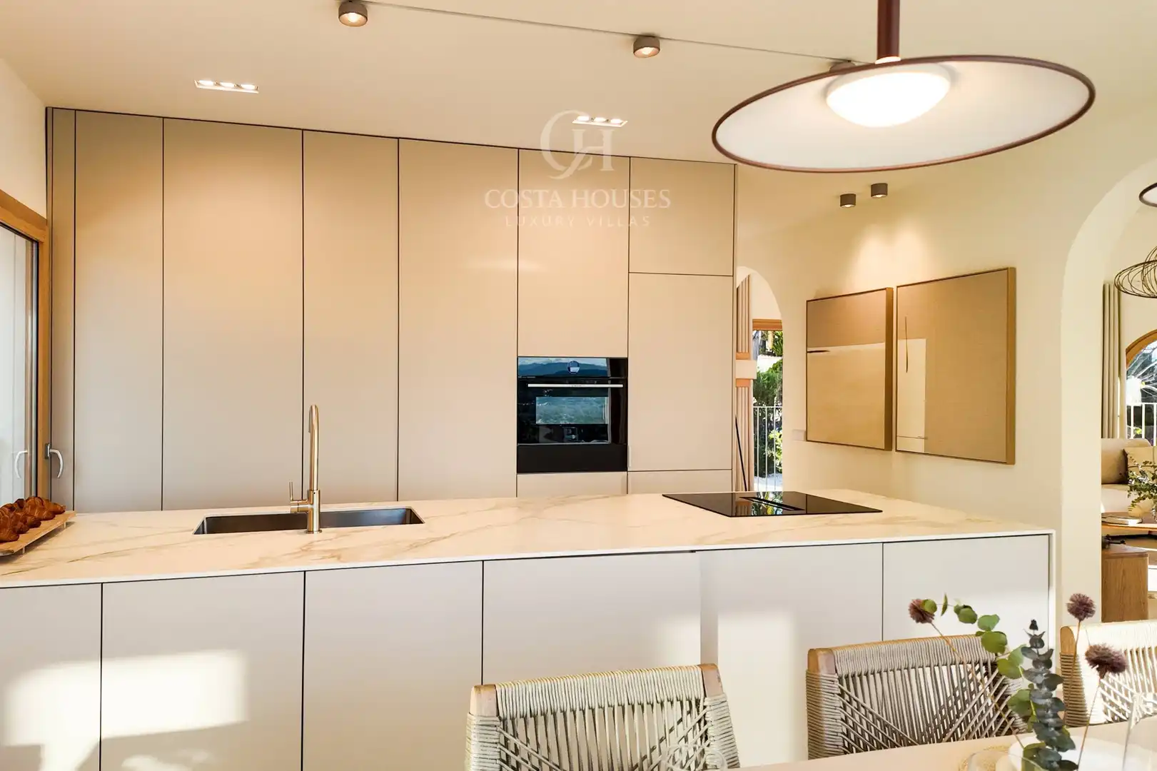 Cocina de Casa o chalet en venta en Jávea / Xàbia con Aire acondicionado, Calefacción y Jardín privado