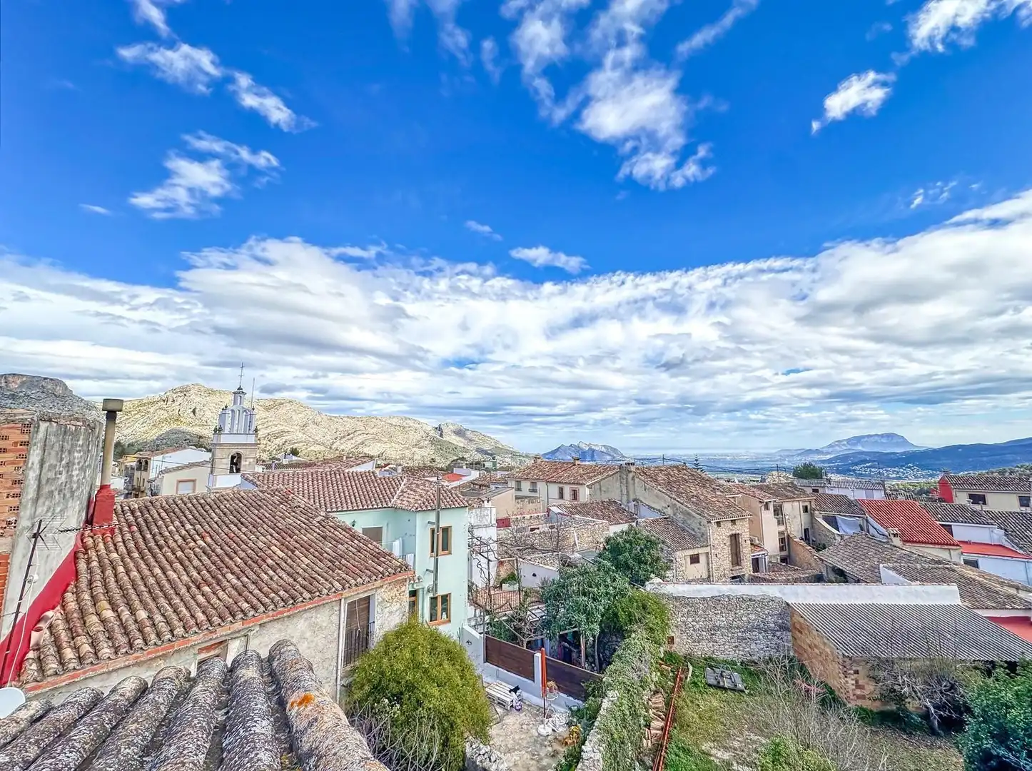 Vista exterior de Finca rústica en venta en La Vall de Laguar con Calefacción y Terraza
