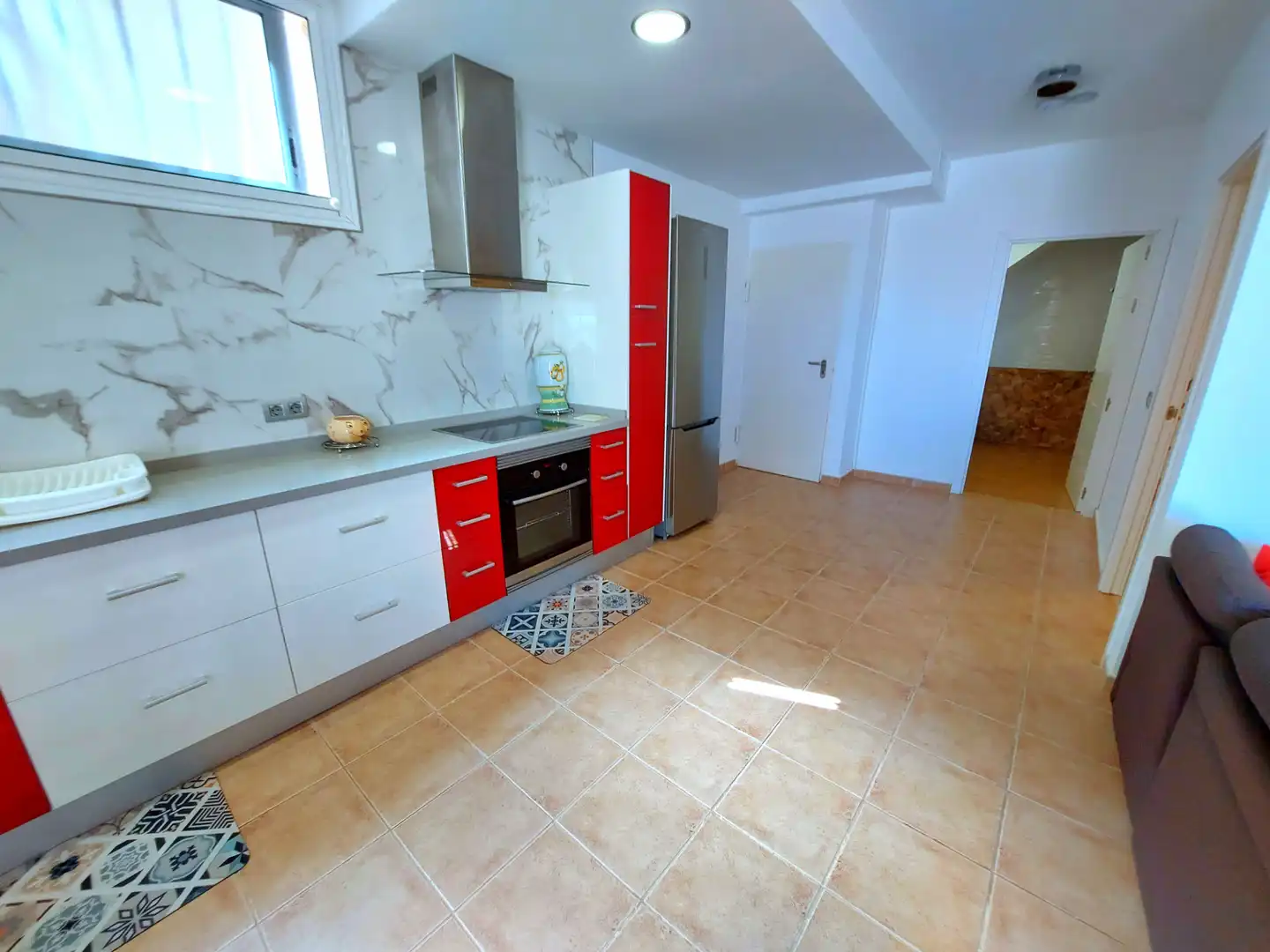 Cocina de Apartamento de alquiler en Las Palmas de Gran Canaria con Jardín privado, Terraza y Amueblado