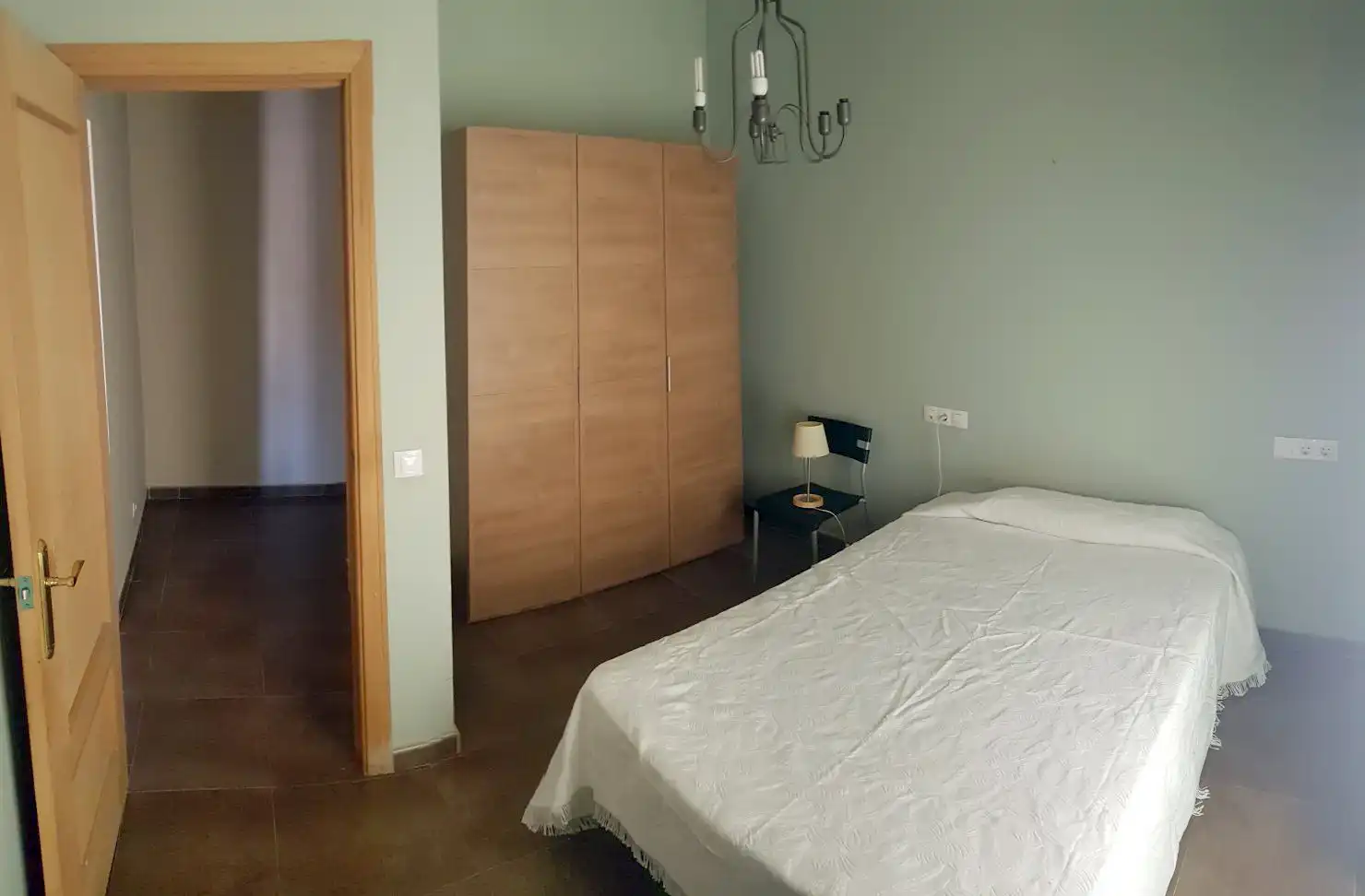 Bedroom of Apartments for rent in Cáceres  with Air Conditioner, Heating and Furnished
