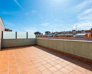 Terrace of Attic to rent in Terrassa  with Air Conditioner, Heating and Parquet flooring