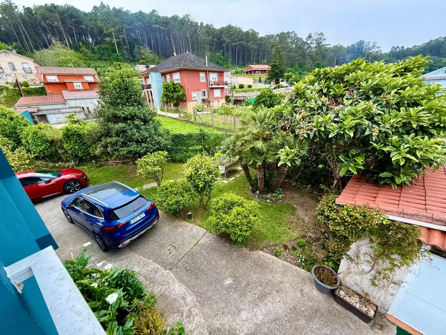 Garden of Houses for sale in Boiro  with Air Conditioner, Heating and Private garden