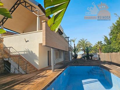 Vista exterior de Casa o xalet en venda en Molina de Segura amb Calefacció, Jardí privat i Terrassa