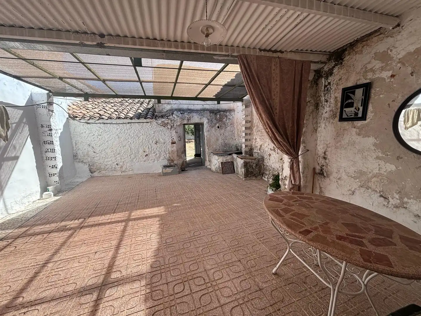 Terraza de Casa o chalet en venta en Buenache de Alarcón con Jardín privado y Amueblado