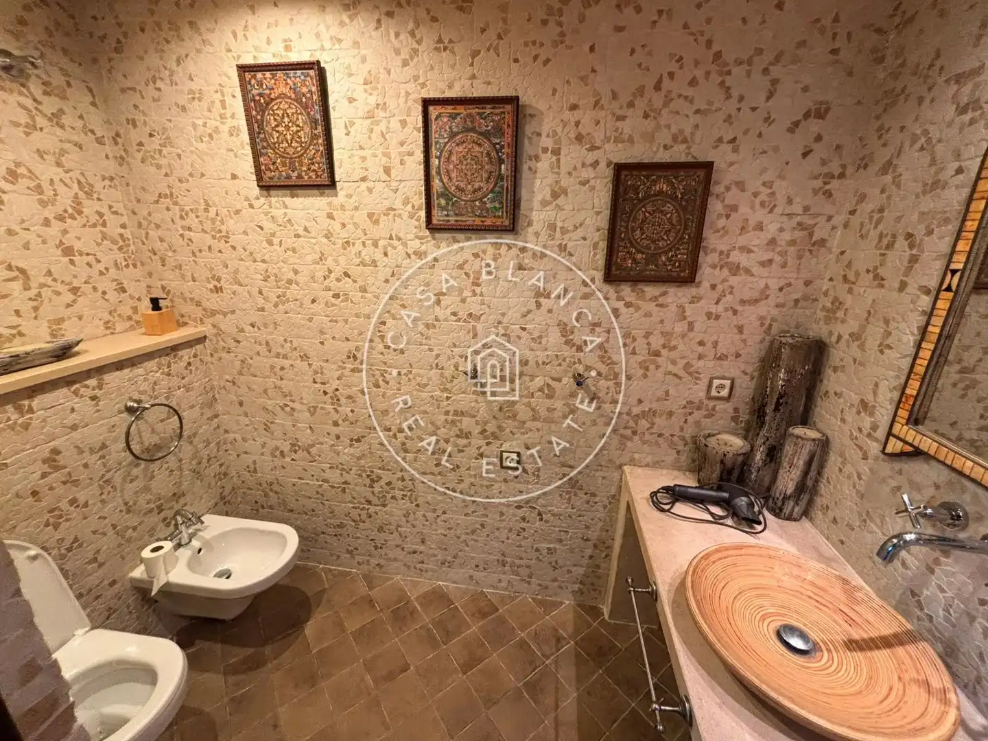 Baño de Casa o chalet en venta en Lloret de Mar con Aire acondicionado, Calefacción y Jardín privado