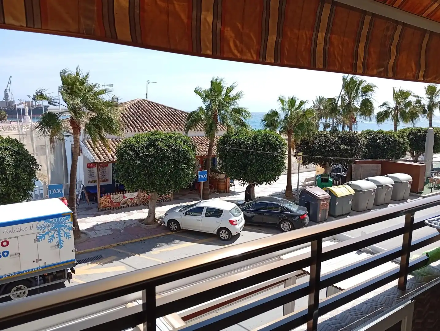 Vista exterior de Piso en venta en Garrucha con Aire acondicionado, Parquet y Terraza