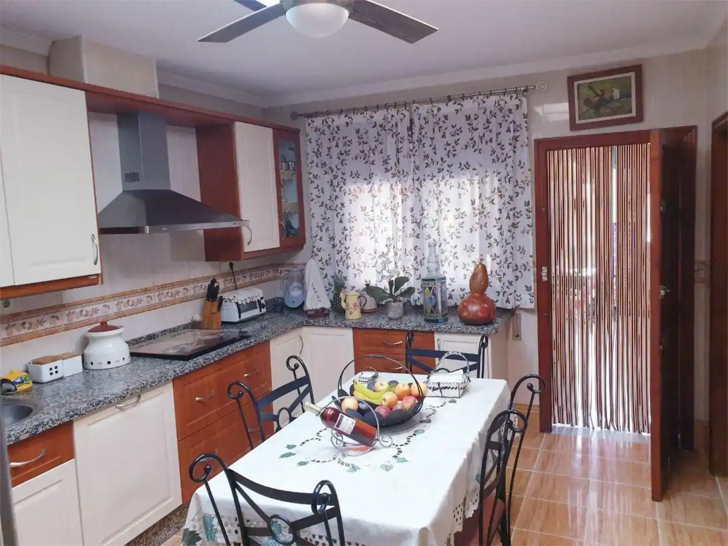 Kitchen of Flat for sale in El Ejido  with Air Conditioner, Private garden and Storage room