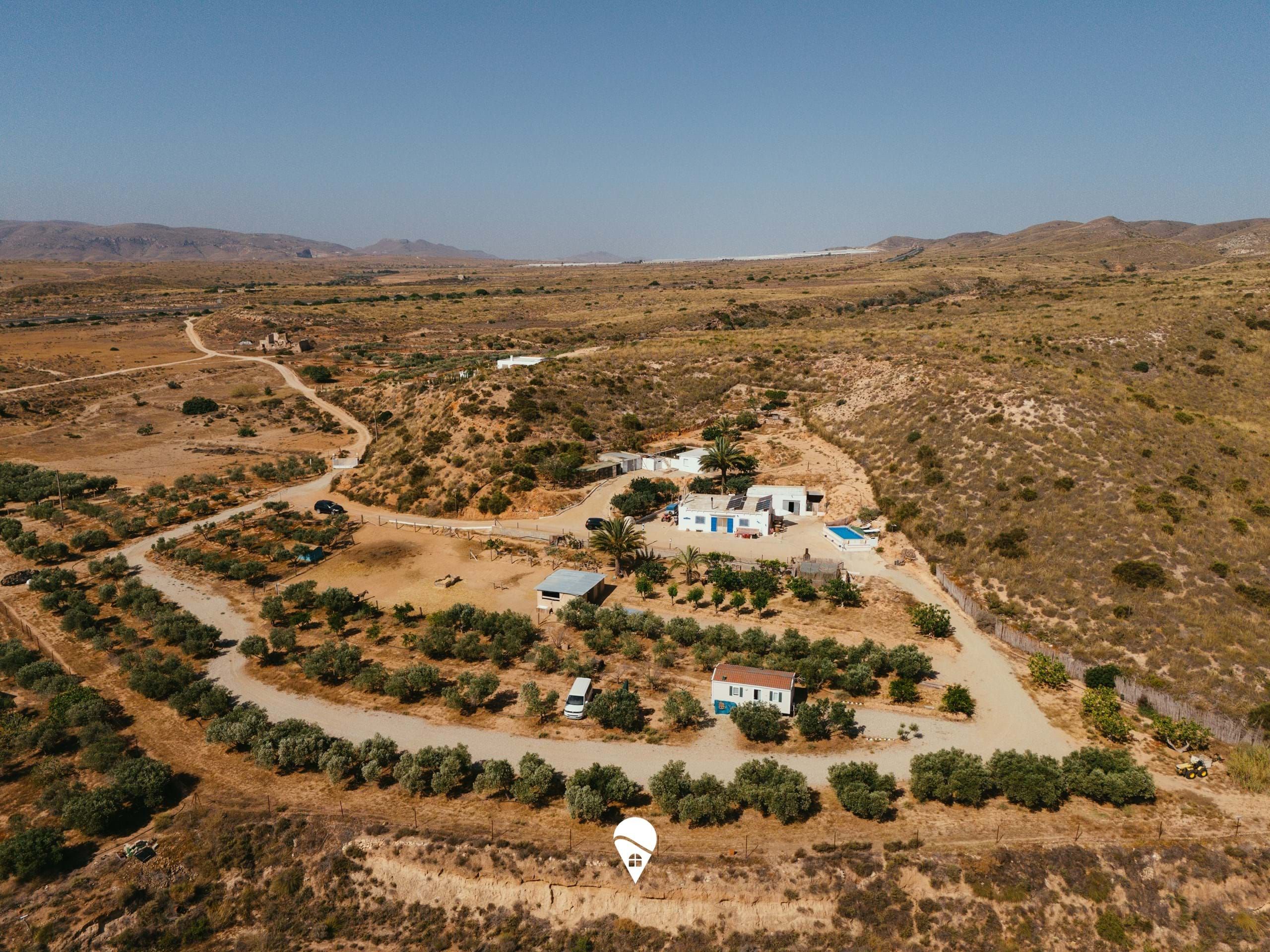 Vista exterior de Casa o xalet en venda en Níjar amb Traster i Moblat