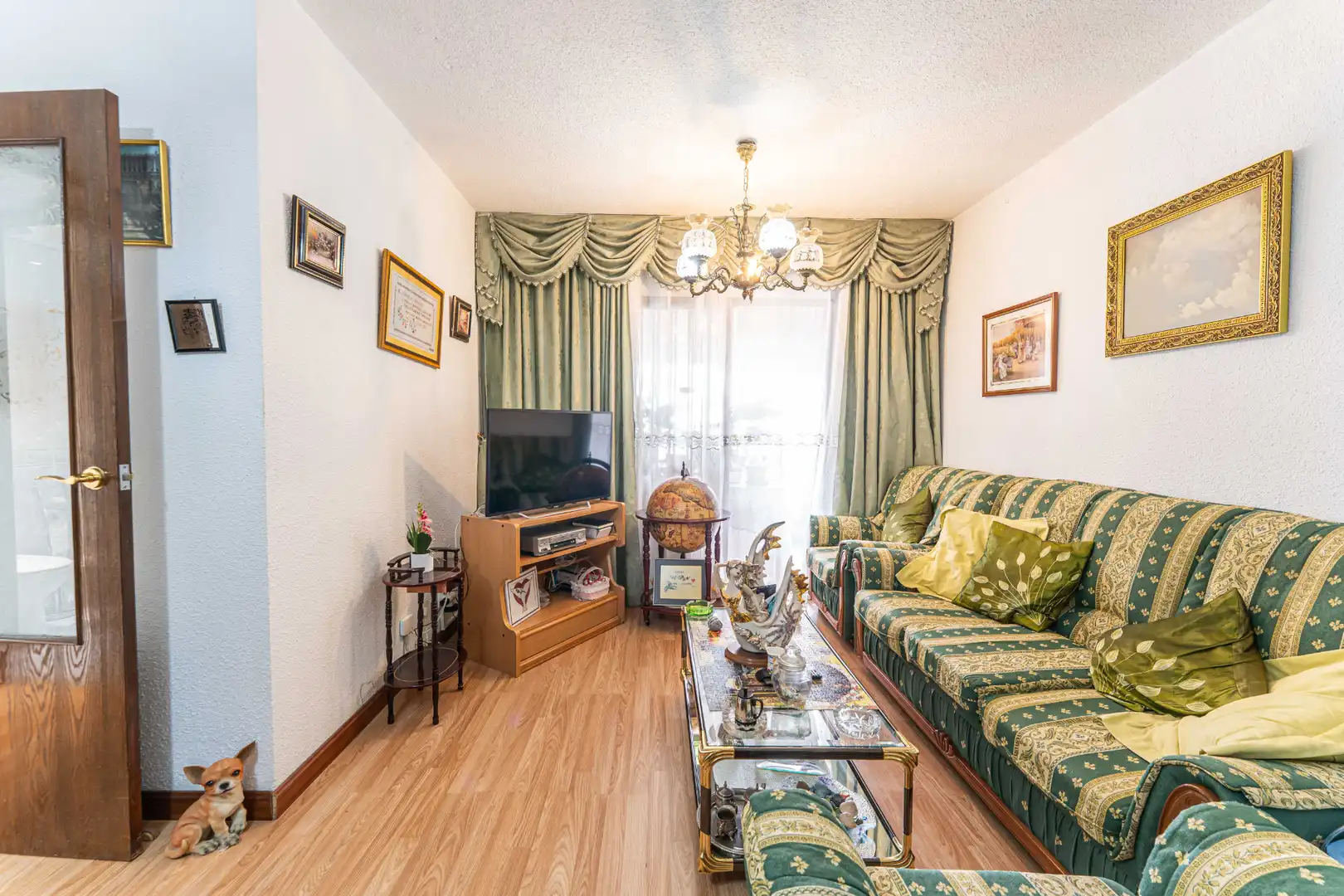 Sala de estar de Piso en venta en Humanes de Madrid con Terraza, Amueblado y Horno