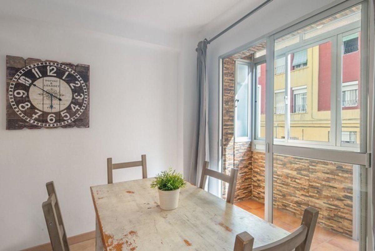 Menjador de Pis en venda en Málaga Capital amb Terrassa i Balcó