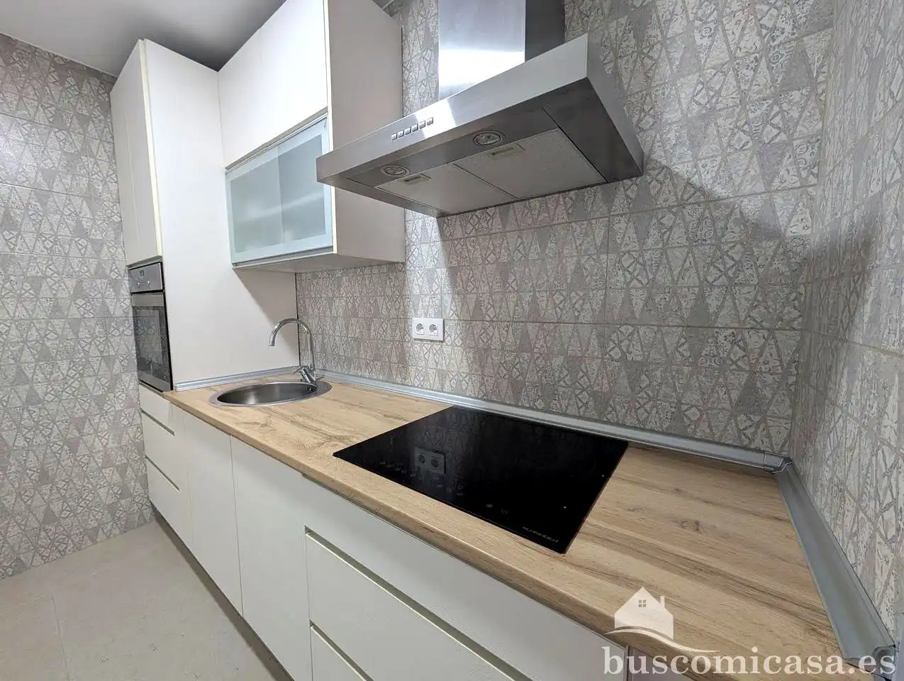 Kitchen of Flat for rent in Linares  with Air Conditioner, Furnished and Balcony