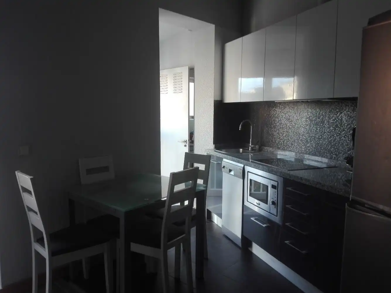 Kitchen of Flat for rent in Salamanca  with Heating, Parquet flooring and Furnished