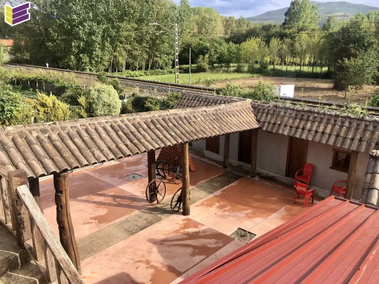 Terrassa de Local en venda en Tui amb Aire condicionat i Alarma