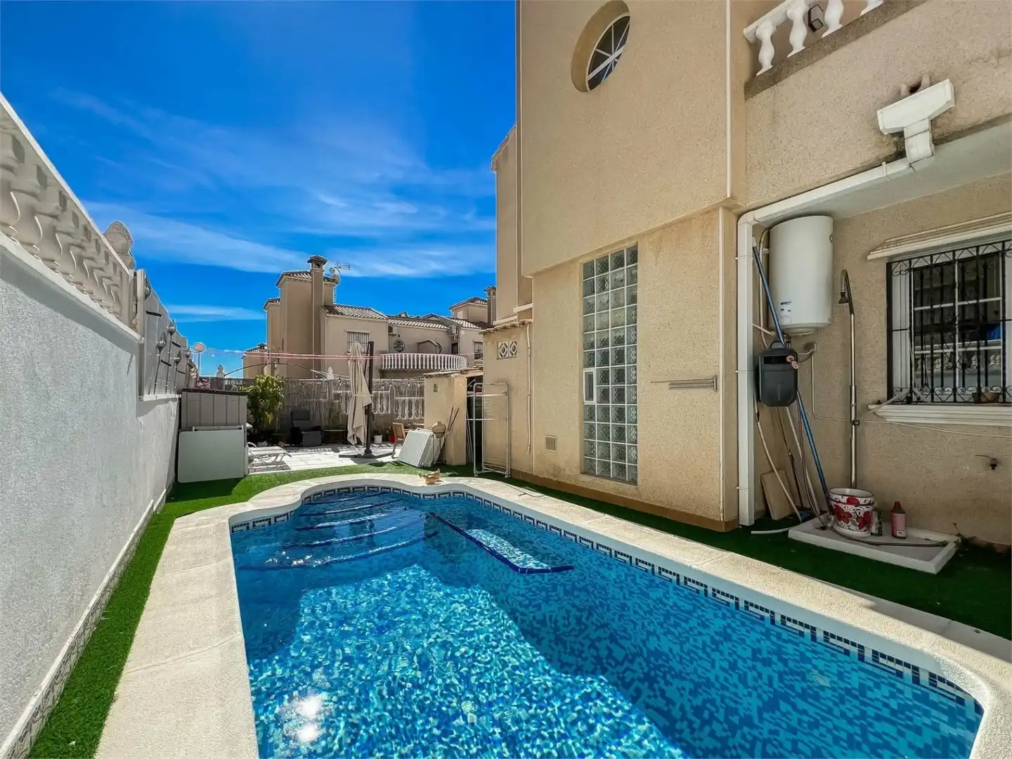 Piscina de Casa o chalet en venta en Orihuela con Aire acondicionado, Jardín privado y Terraza