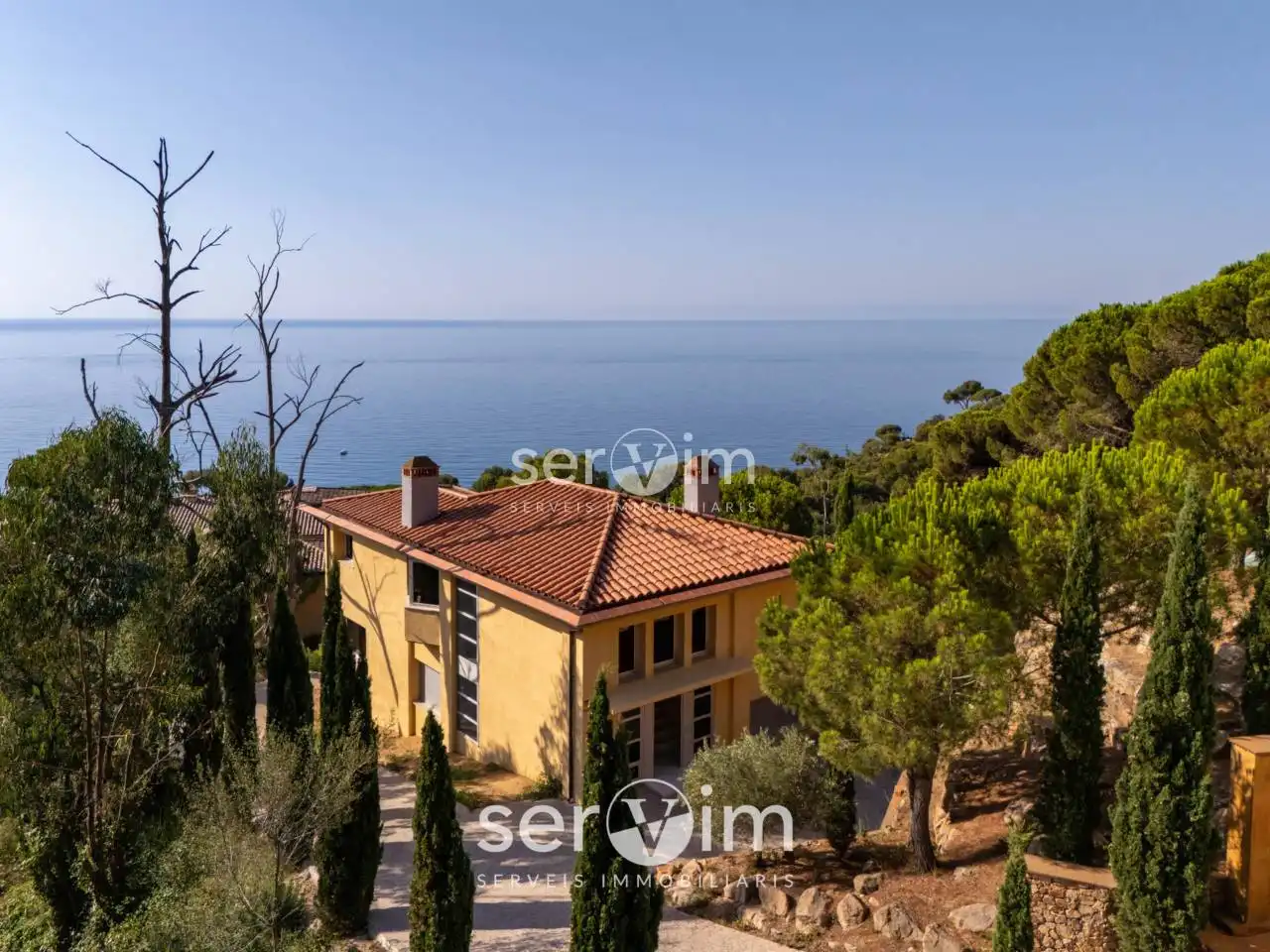 Exterior view of Houses for sale in Sant Feliu de Guíxols  with Air Conditioner, Private garden and Terrace