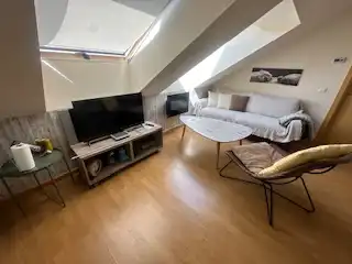Sala de estar de Apartamento en venta en León Capital  con Calefacción, Parquet y Trastero