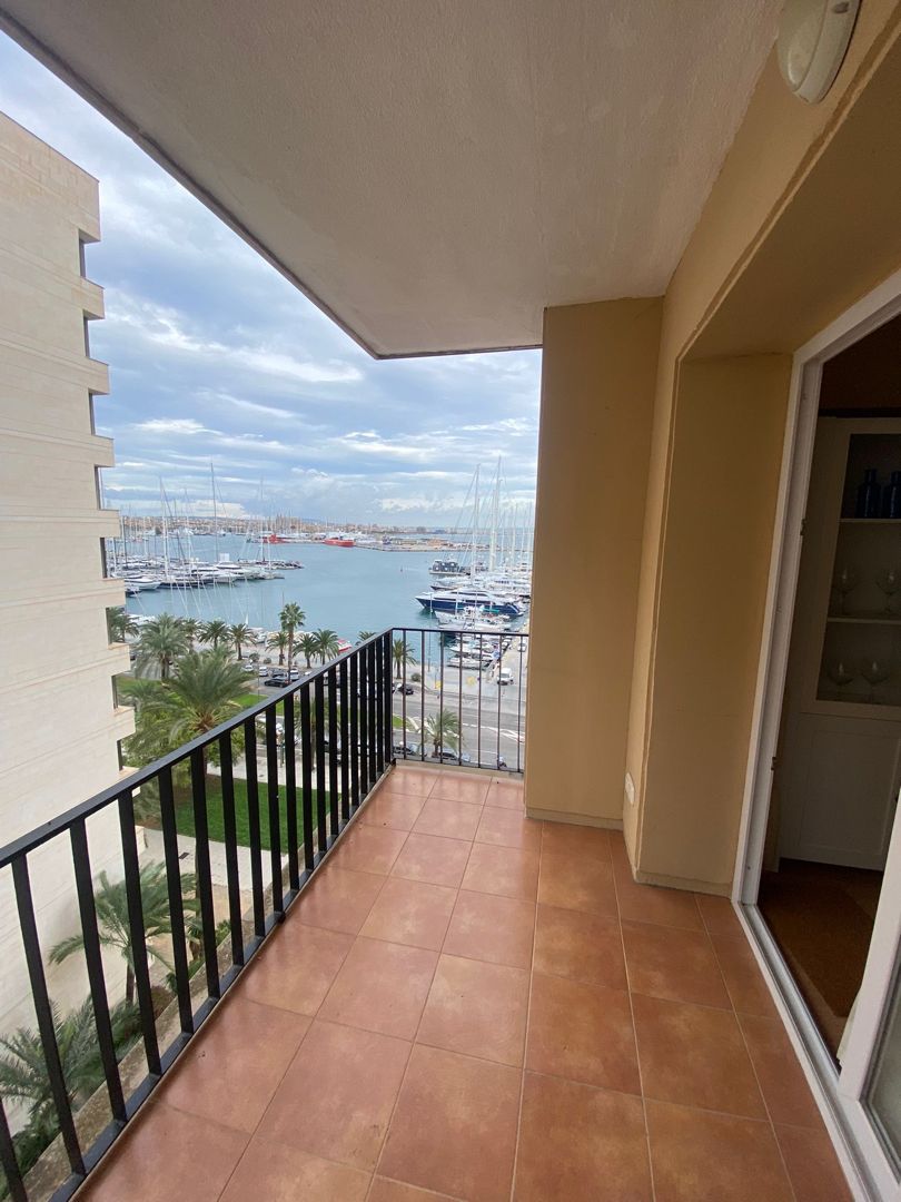 Balcony of Flat to rent in  Palma de Mallorca  with Air Conditioner, Heating and Parquet flooring