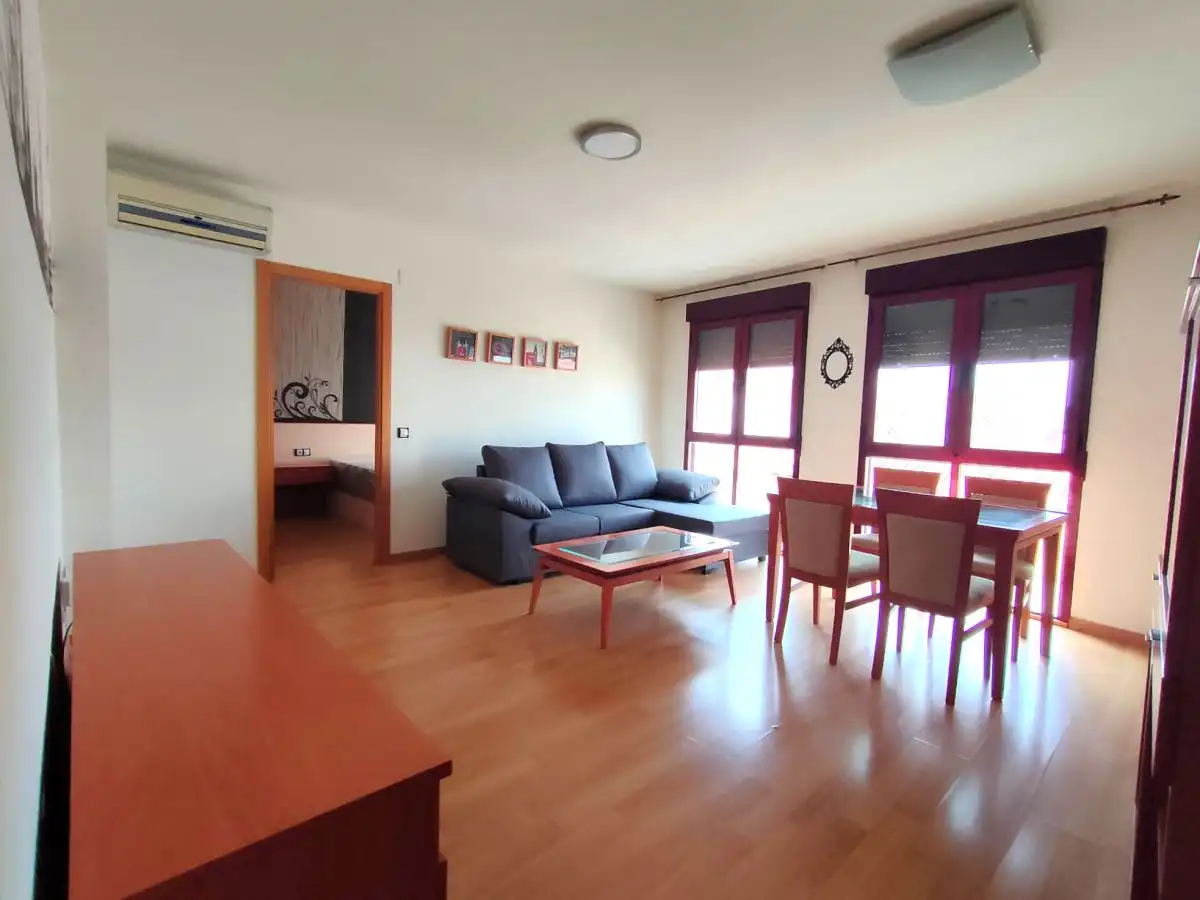 Sala d'estar de Pis de lloguer en Valdepeñas amb Aire condicionat i Calefacció