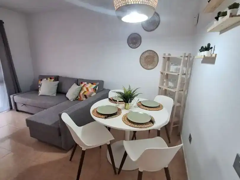 Dining room of Flat for rent in La Oliva  with Swimming Pool and Furnished
