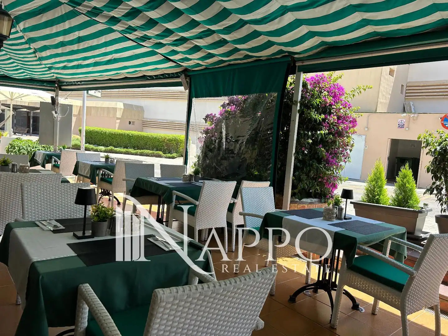 Terrasse von Geschaftsraum zur Miete in Calvià mit Terrasse, Möbliert und Internet