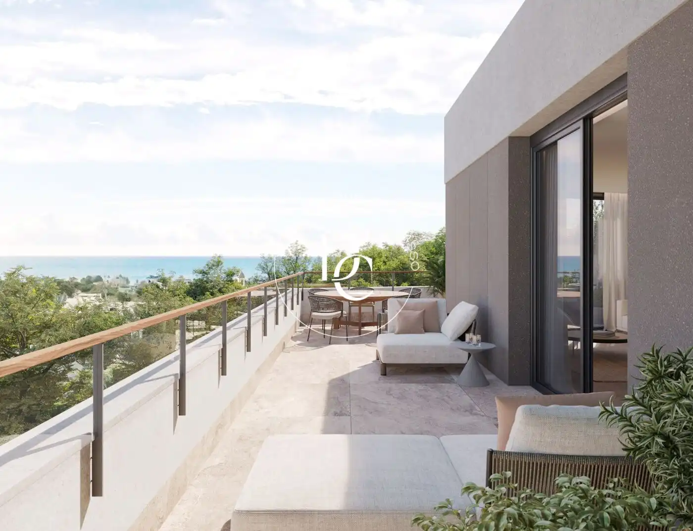 Terrassa de Dúplex en venda en Sitges amb Jardí privat, Terrassa i Traster