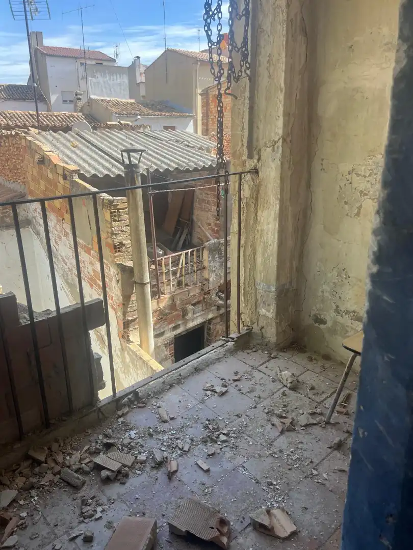 Terraza de Casa adosada en venta en Utiel