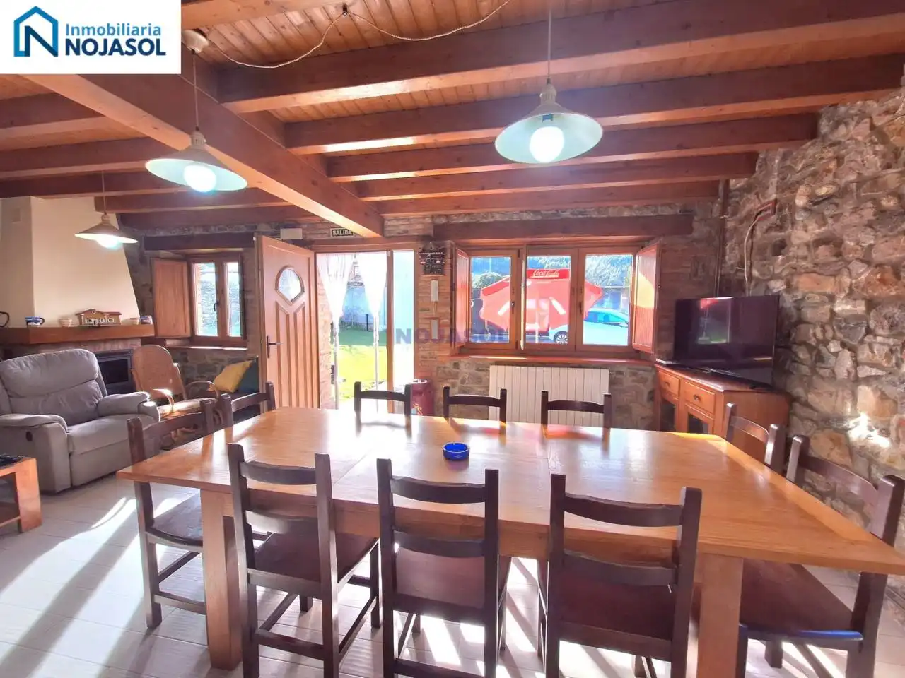 Comedor de Casa o chalet de alquiler en Noja con Calefacción, Jardín privado y Terraza
