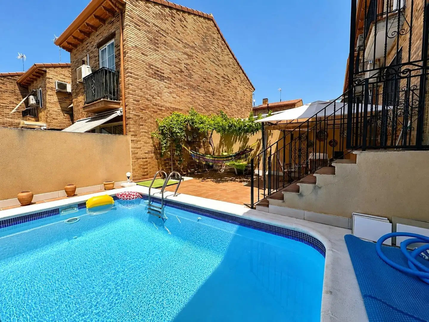 Swimming pool of Detached homes for sale in Arganda del Rey  with Heating, Terrace and Swimming Pool