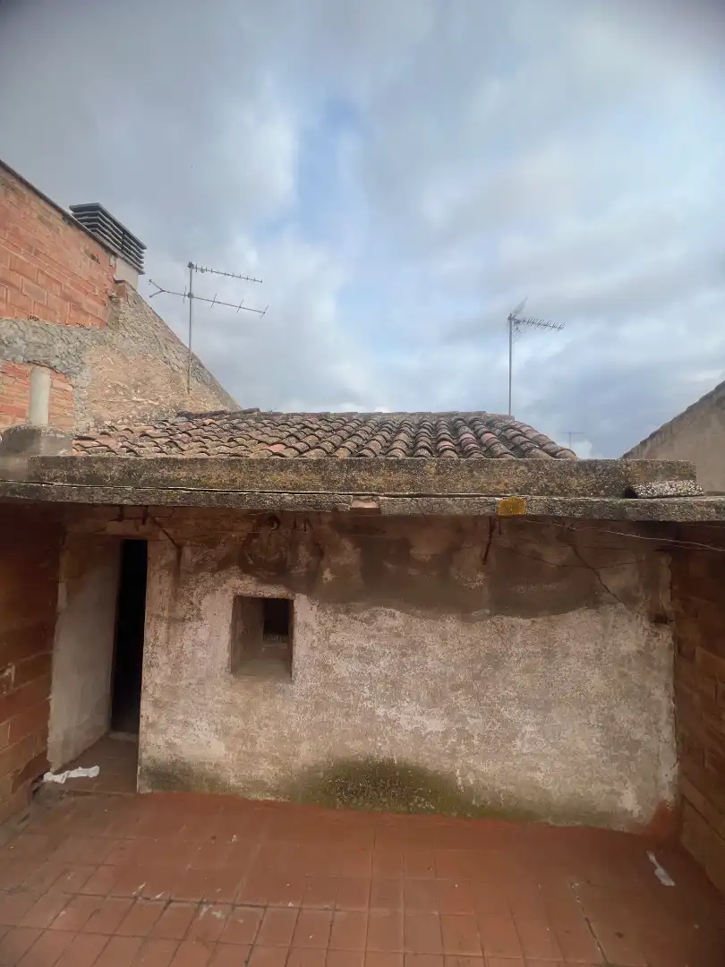 Vista exterior de Casa adosada en venda en El Pla de Santa Maria