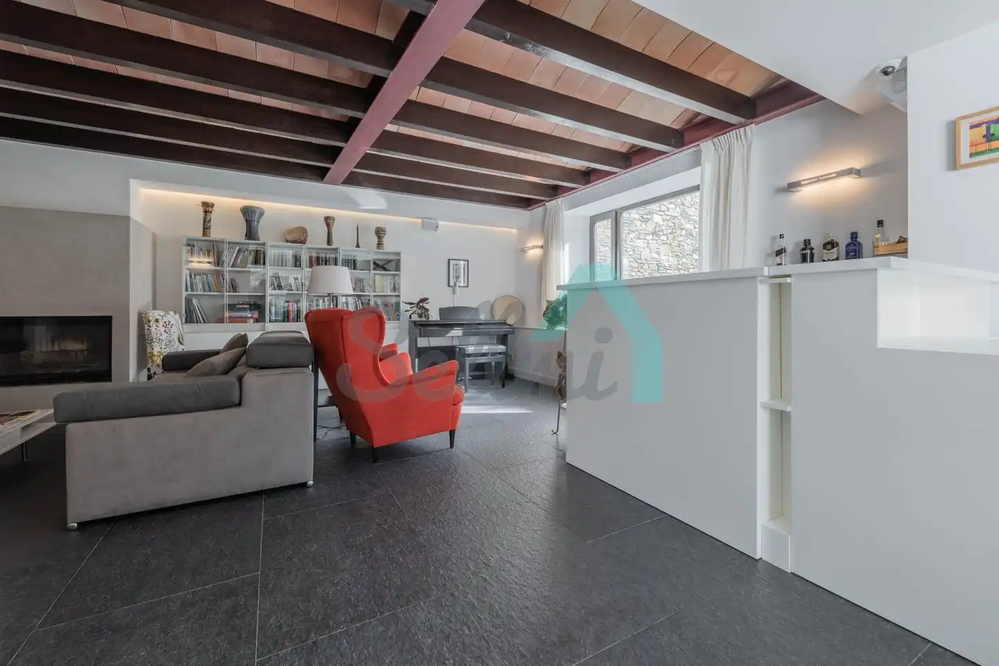 Sala d'estar de Casa o xalet en venda en Valdés - Luarca amb Calefacció, Jardí privat i Terrassa